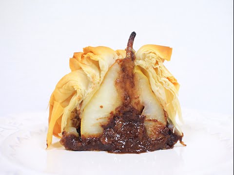 Видео: Груша / Яблоко, запеченные в тесте Фило / Pear / Apple baked in Phyllo Pastry