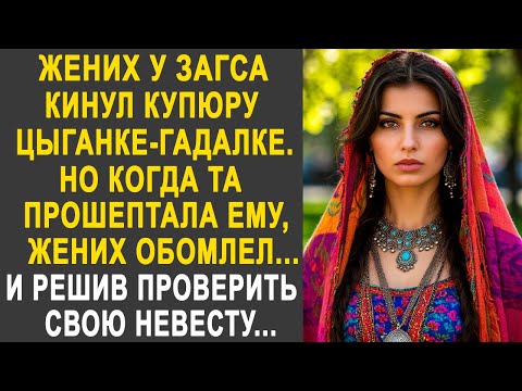 Видео: Жених у ЗАГСА кинул купюру цыганке-гадалке. Но когда та прошептала ему о невесте, он обомлел...