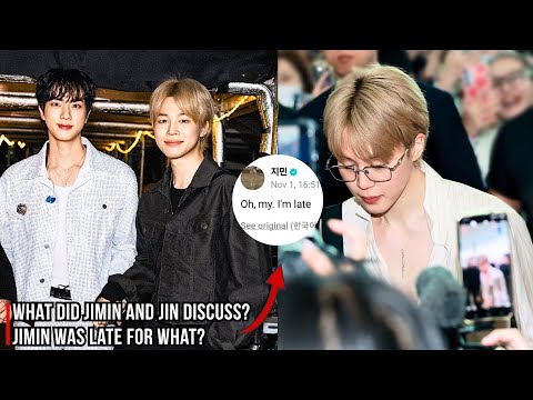 Видео: Фанаты в шоке! Чимин из BTS активно постит «О боже, я опаздываю» на Weverse!