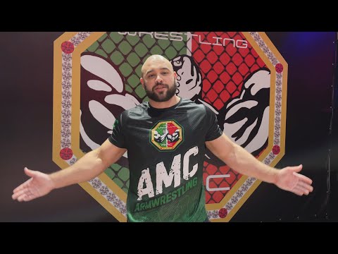 Видео: Дорога в Грозный на AMC. Шамей Давид. Армрестлинг