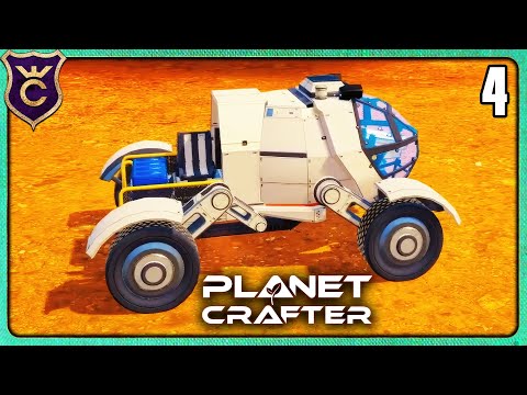 Видео: СОЗДАЛ МАШИНУ И ЗАПУСТИЛ РАКЕТУ! 4 The Planet Crafter