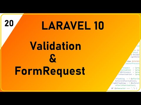 Видео: Laravel 10 Validation & FormRequest валидация данных в Ларавел 10