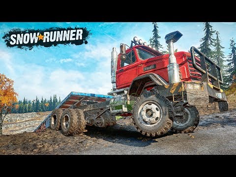 Видео: Пробил колесо и Сломал подвеску. SnowRunner прохождение #8