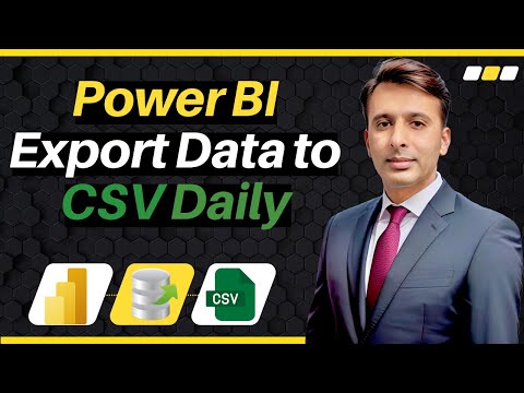 Видео: Легко сохраняйте данные Power BI в CSV в SharePoint с помощью Power Automate