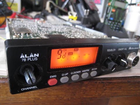 Видео: Радиостанция "Alan-78 PLUS " ремонт