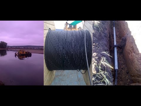 Видео: Прокладка кабеля ВОЛС в земле [] [РАБОЧИЕ МОМЕНТЫ]