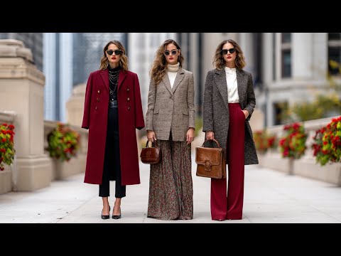 Видео: Вечная элегантность осени | Образы и многослойность в стиле Max Mara для современных женщин