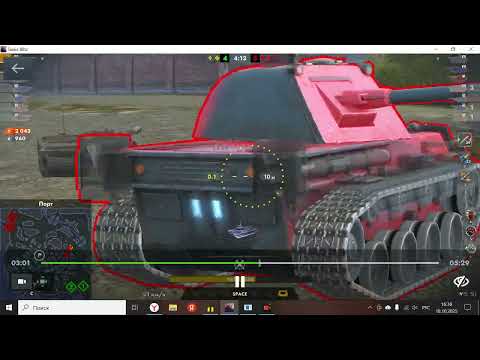 Видео: World of Tanks Blitz  уничтожил всю команду