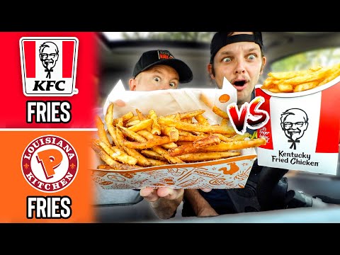 Видео: Картофель фри KFC против картофеля фри Popeyes | *ВЫБИРАЕМ ПОБЕДИТЕЛЯ*