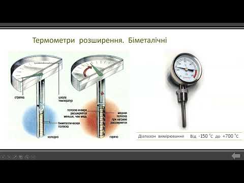 Видео: Вимірювання температури