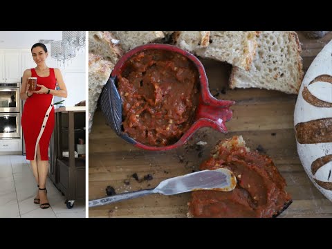 Видео: Айвар - Паста из Перцев и Баклажанов - Рецепт от Эгине - Heghineh Cooking Show in Russian