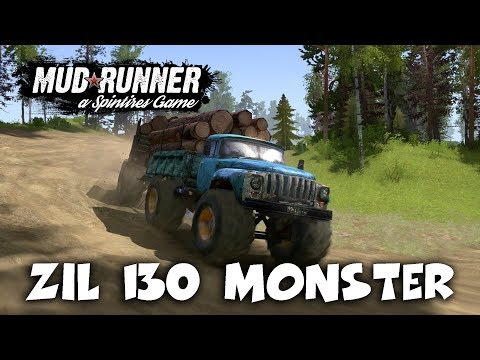 Видео: ВТЫКАЛО►Spintires: MudRunner [ ZIL 130 MONSTER ]