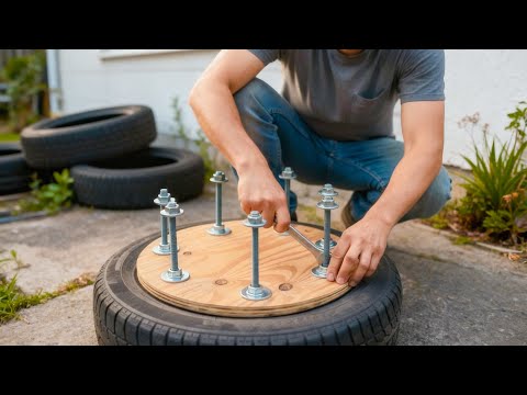 Видео: Миллионы людей не знают! Всего одна использованная шина — и вы сэкономите сотни долларов.