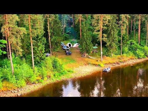 Видео: Четыре дня на рыбалке. Ловим сома на квок. Донки, резинки, спиннинг. #adventuresbrothers #рыбалка