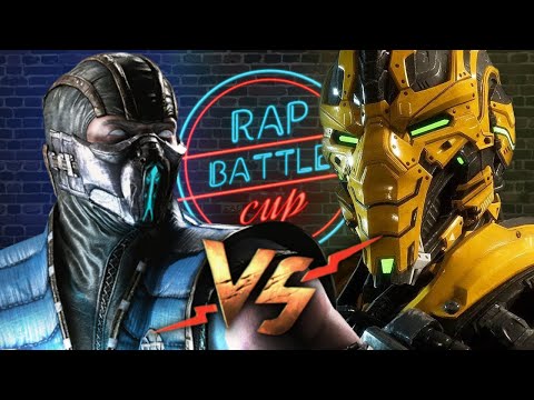 Видео: Rap Battle Cup - Саб-Зиро vs. Сайракс (Sub-Zero vs. Cyrax)