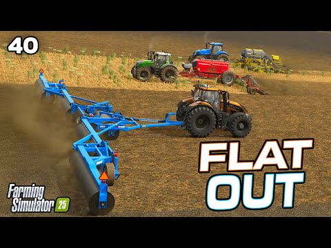Видео: ГОНИ НА ТРЁХ БОЛЬШИХ ТРАКТОРАХ! | Saxlingham - Farming Simulator 25 - Эпизод 40