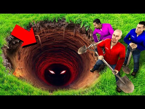 Видео: ВЫКОПАЛИ С ДРУЗЬЯМИ ОГРОМНУЮ ЯМУ (что на самом деле на дне?)