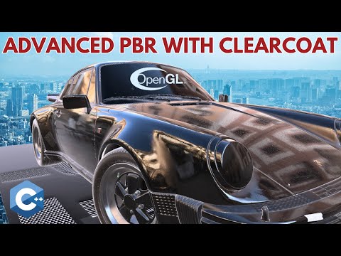 Видео: Расширенный физически корректный рендеринг с ClearCoat