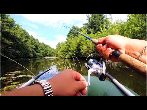 Видео: Ловля ЩУКИ УТРОМ и ВЕЧЕРОМ | Рыбалка на СПИННИНГ в ИЮЛЕ | Рыбалка 2021.