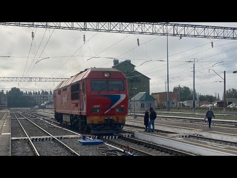Видео: Мичуринск-Уральский - Раненбург (Ю-вост. ж.д., РЖД)