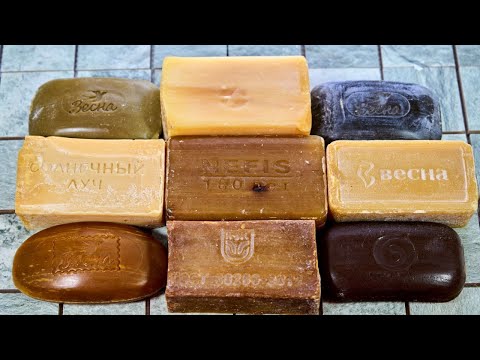 Видео: ASMR soap cutting/Soap Crushing/ Satisfying video |NO TALKING| Relaxing Video/ Резка сухого мыла/4К