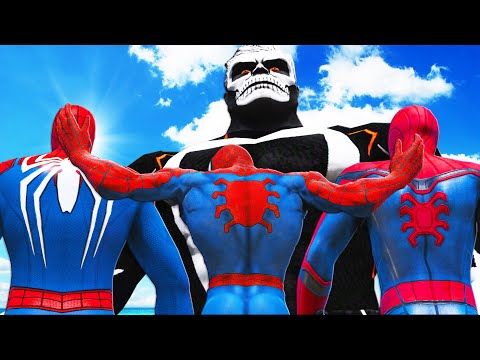 Видео: халк-наездник против человека-паука, человек-паук мускул, человек-паук возвращение на родину