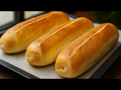 Видео: Больше не покупайте хлеб! Новый рецепт от лучшего пекаря! Простой и быстрый!