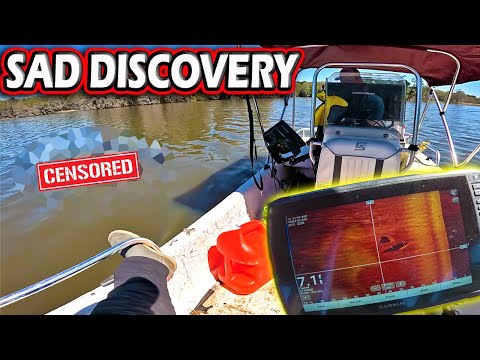 Видео: Печальная находка обнаружена плавающей в озере во время поисков пропавшего человека!