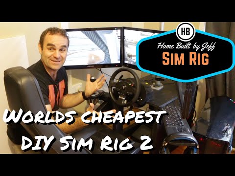 Видео: Простейший в мире DIY Sim Rig 2 — Улучшения