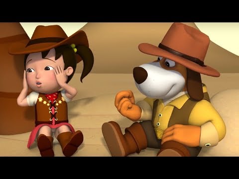 Видео: Английский язык для малышей - Мяу-Мяу  - Wild West Part 1+2 (Дикий Запад серии 1+2 - учим английский
