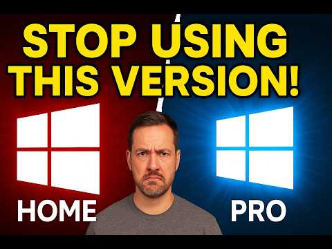 Видео: Windows Pro и Home — шокирующая разница