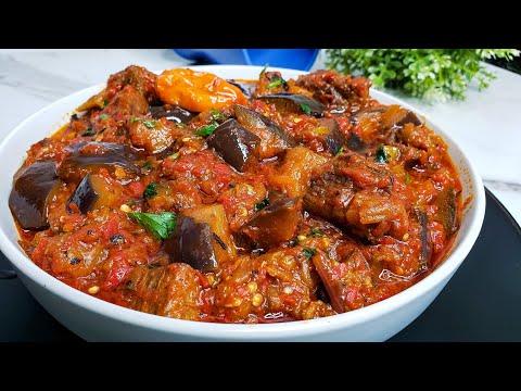 Видео: Лучший и самый аутентичный рецепт рагу из баклажанов и яиц | Идеально с горячим рисом | Просто и ...