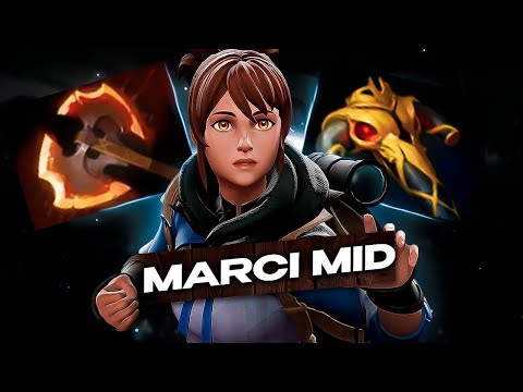 Видео: СПАТЬ ПОД ДОТУ | МАРСИ МИД | DOTA 2 MARCI