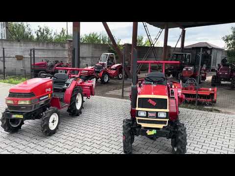 Видео: Yanmar F15 & F5 міні трактори з Японії. Ціна!