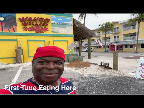 Видео: Впервые здесь поел | Wahoo Willie’s | Форт-Майерс, Флорида | Бич-Айленд