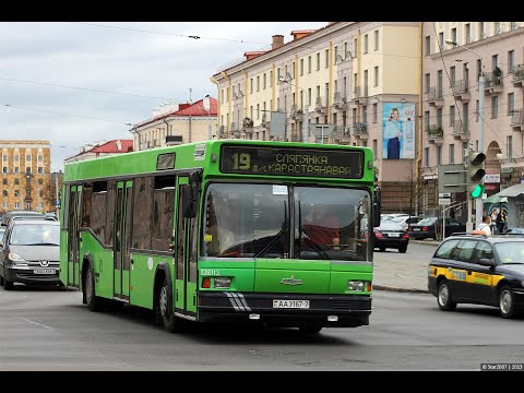 Видео: Информатор автобусного маршрута №19 г.Минск (Вариант 1)