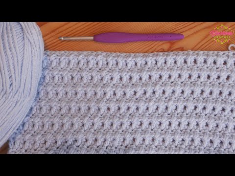 Видео: Как связать крючком узор «завернутый крестик»! Такого ещё не видел! 🤩