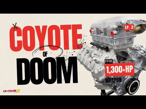 Видео: FFRE собирает наш Turbo Coyote мощностью более 1300 л.с. (Эпизод 3)