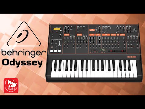 Видео: BEHRINGER ODYSSEY - аналоговый синтезатор с цифровыми эффектами