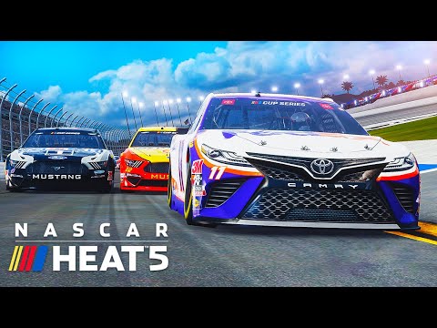 Видео: Я ПЕРВЫЙ РАЗ ЗАПУСТИЛ NASCAR Heat 5