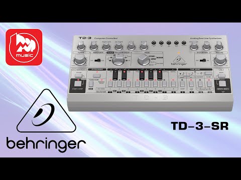 Видео: Аналоговый синтезатор Behringer TD-3 SR. Может ли клон Roland TB-303 быть лучше оригинала?