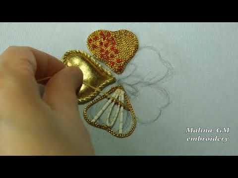 Видео: Hand EMBROIDERY CORD Couching stitch / ВЫШИВКА ПО НАСТИЛУ из веревки