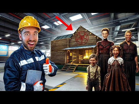 Видео: Фабрика по производству ПРОКЛЯТЫХ ХИЖИН для Всей Семьи!