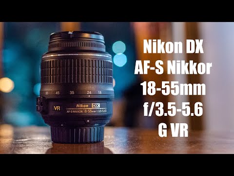 Видео: NIKON Nikkor AF-S 18-55mm f/3.5-5.6 G VR: насколько хорош древний кит? Сборка, оптика, VS Canon.