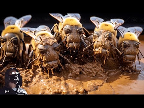 Видео: Пчелы-Бомжи, Почему Пчел Выгоняют Из Улья, а Потом Умирает Весь Улей?
