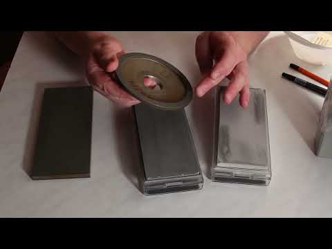 Видео: Выравнивание абразивных брусков и тарелок на стекле
