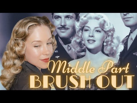 Видео: Роликовая кисть в стиле Ланы Тернер 1940-х годов