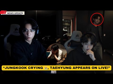 Видео: АРМИ в шоке! Тэхён присутствует на прямом эфире Чонгука и многозначительно его обнимает!