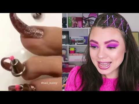 Видео: Никогда Не Делайте Такой Маникюр! Гринч на ногтях