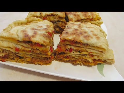 Видео: "Ещё кусочек!"-обалденные лепёшки к ужину!